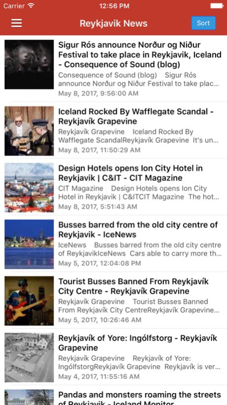 Iceland News in English Today & Icelandic Radio  Screenshot