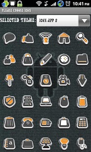Icon App 2 Go Launcher EX 1.1 Screenshot