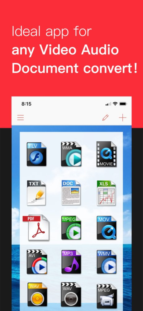 iConv - Video & PDF Converter 7.21 Screenshot