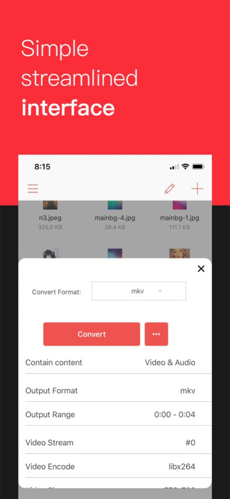 iConv - Video & PDF Converter 7.21 Screenshot