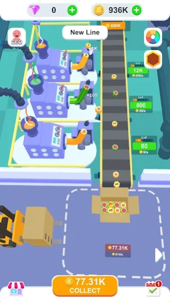 Idle Candy Factory 1.4.1 Screenshot