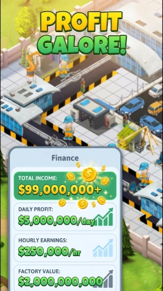 Idle Car Factory: Car Builder 15.0.8 Screenshot