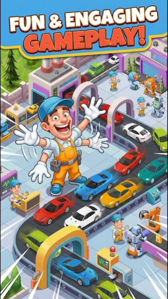 Idle Car Factory: Car Builder 15.0.8 Screenshot