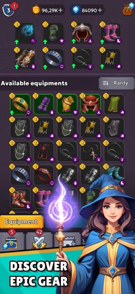 Idle RPG: Tower defense TD 1.0.42 Screenshot