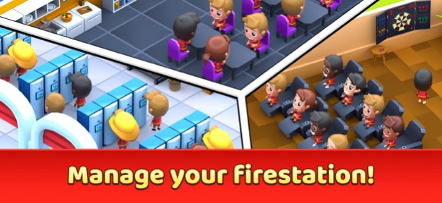 Idle Firefighter Tycoon: Save! 1.68.0 Screenshot