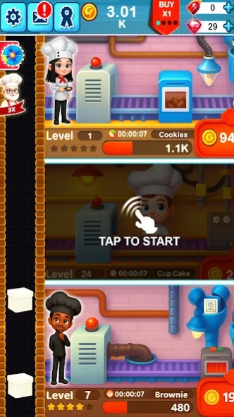 Idle Food Factory Game 1.3.9 Screenshot