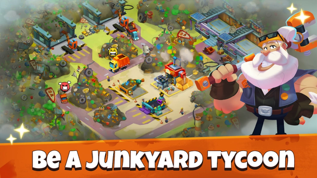Idle Junkyard Tycoon: Be Rich! 1.21.0 Screenshot