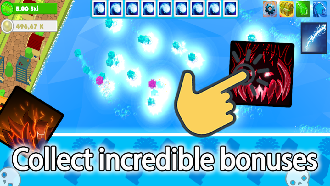 Idle Tycoon: Tsunami clicker 1.1 Screenshot