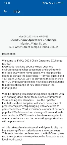 IFMA World 2.5 Screenshot
