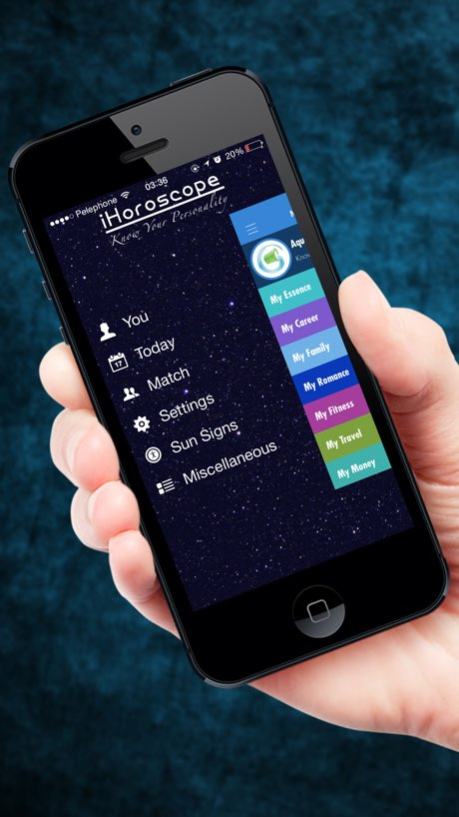 iHoroscope - Know Your Personality 3.1 Screenshot