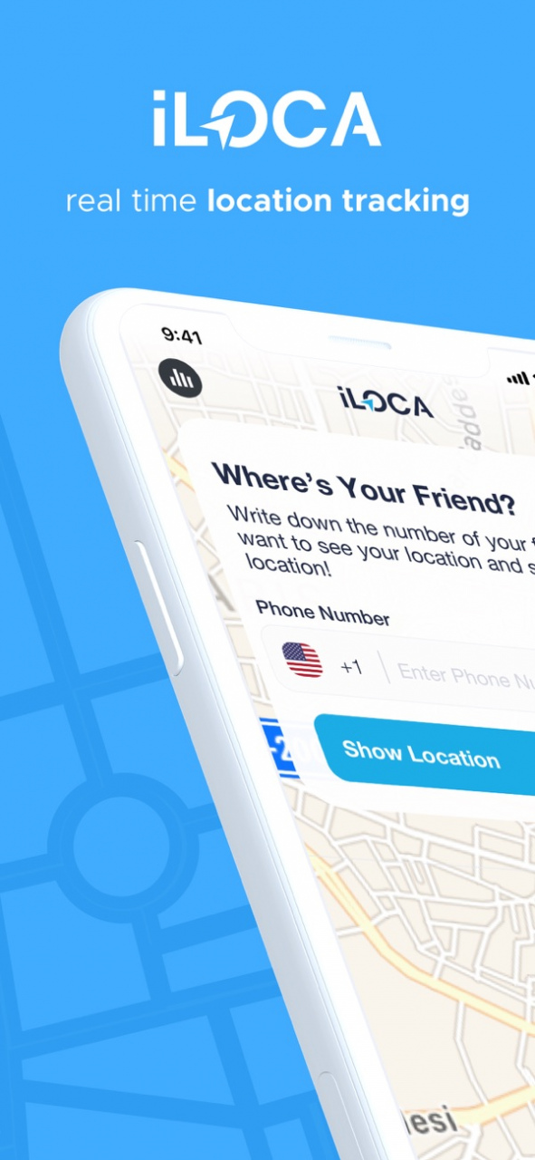iLoca - Find Location & Phone 1.1.1 Screenshot