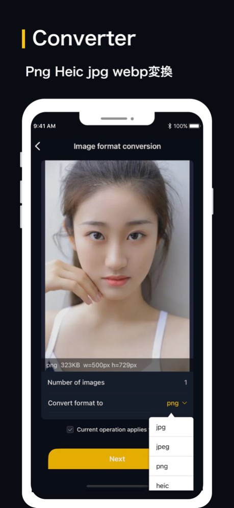 Png to Jpg-heic png jpg maker 3.5.5 Screenshot