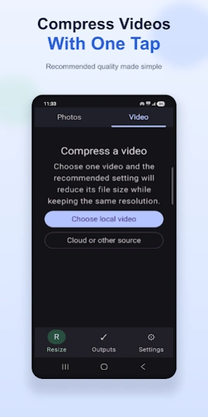 Video & Image Compressor App  Screenshot
