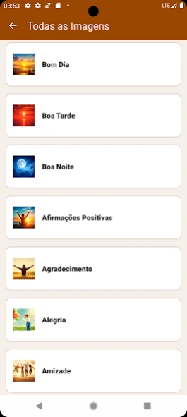 Imagens e Frases para WhatsApp  Screenshot