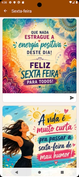 Imagens e Frases para WhatsApp  Screenshot