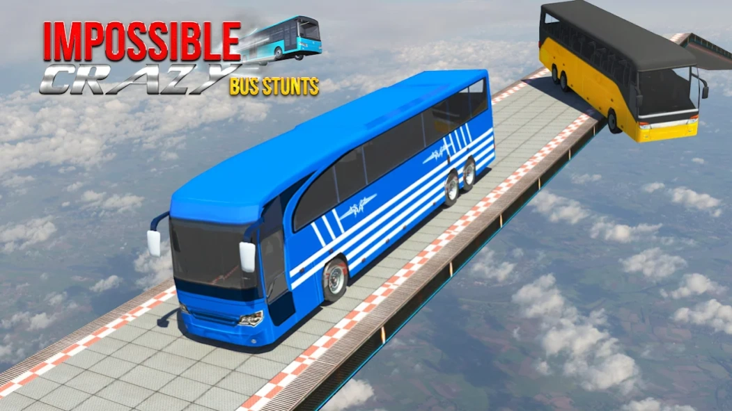 Impossible bus stunt driving :  Screenshot
