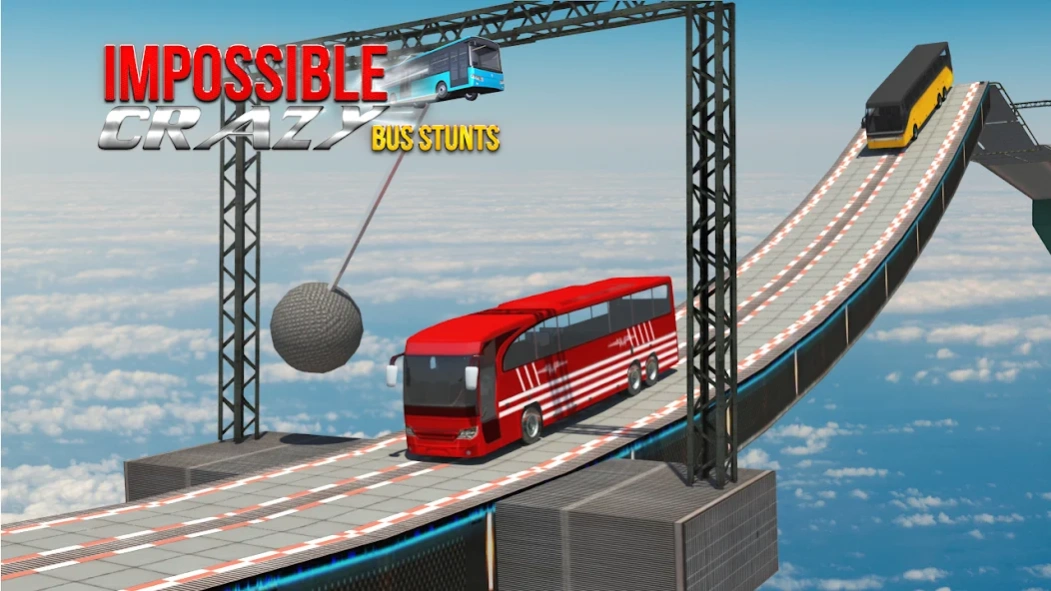 Impossible bus stunt driving :  Screenshot