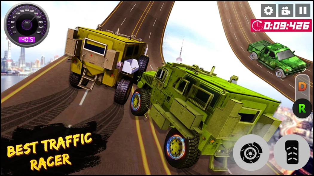 Ramp Jeep Driving: Car Games  Screenshot