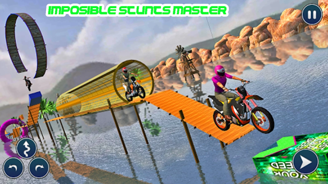 Impossible Motorcycle Stunts : 1.0.4 Screenshot