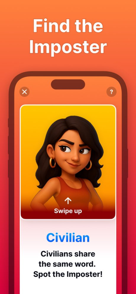 Imposter Game - Who's the Spy? 1.5.3 Screenshot