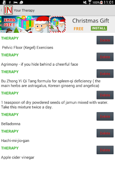 Incontinence Help 2.0 Screenshot