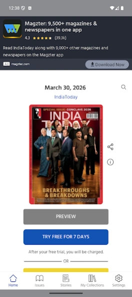 India Today Magazine  Screenshot