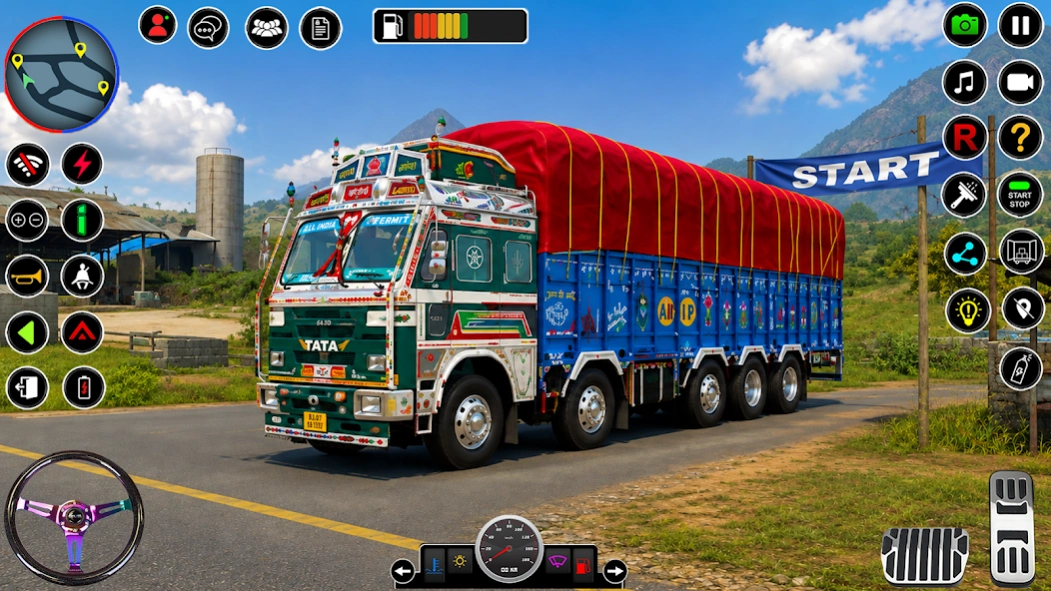 Indian Cargo Truck Sim Game 3D 35 Screenshot