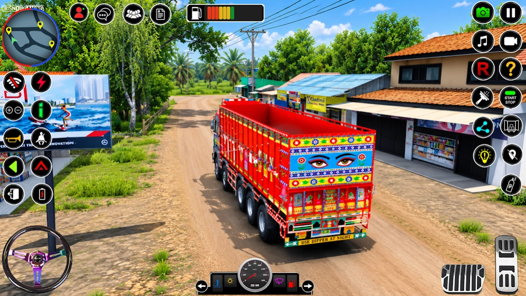 Indian Cargo Truck Sim Game 3D 35 Screenshot