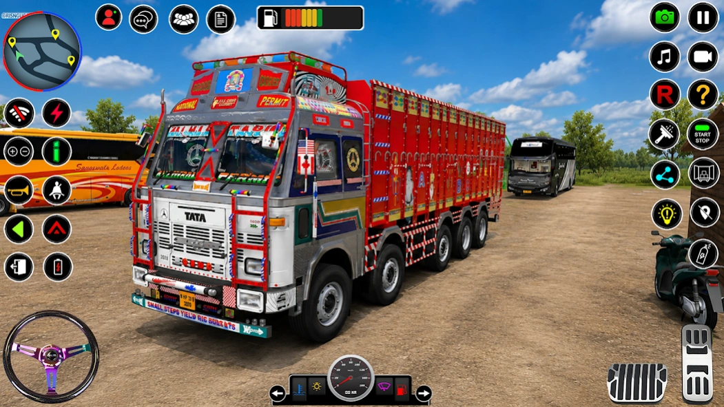 Indian Cargo Truck Sim Game 3D 35 Screenshot