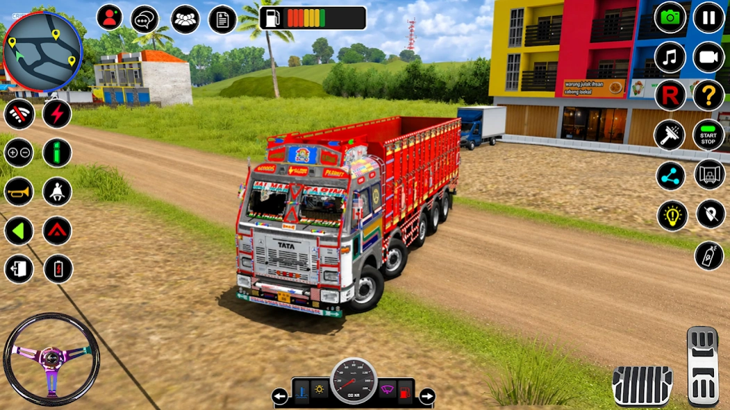 Indian Cargo Truck Sim Game 3D 35 Screenshot