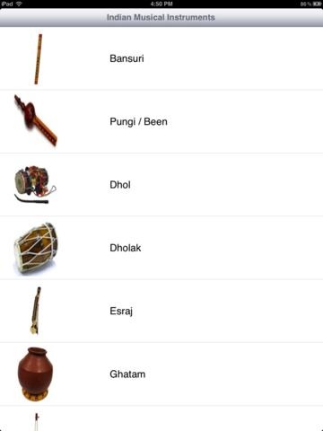 Indian Musical Instruments HD 1.5 Screenshot