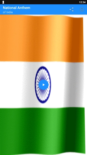 Indian Natonal Anthem 2.0 Screenshot