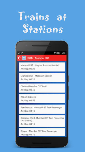 Indian Rail Offline Time Table 3.0.16 Screenshot