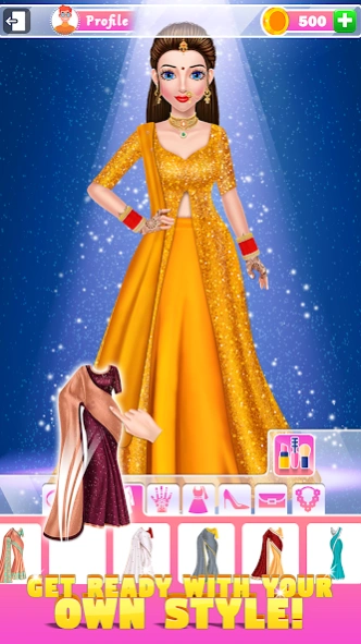 Indian Wedding: DressUp Makeup 166.0 Screenshot