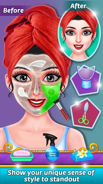 Fashion Girl: Makeup Wala Game 1.0.2 Screenshot
