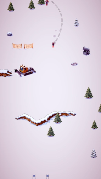 Ski Race: ZigZag Slalom  Screenshot
