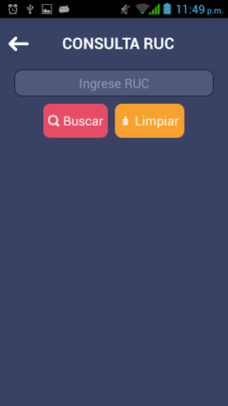 InfoPERU 1.2 Screenshot