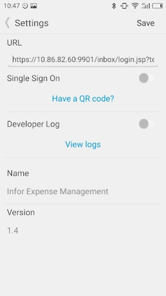 Infor XM OnPrem 1.5.7 Screenshot