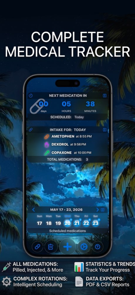 MEDS: Pill & Injection Tracker 3.0.20 Screenshot