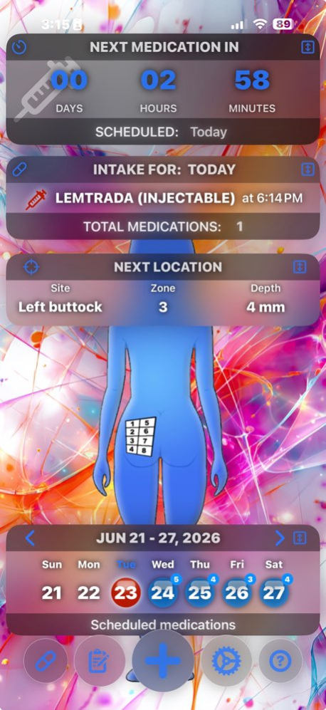 MEDS: Pill & Injection Tracker 3.0.20 Screenshot