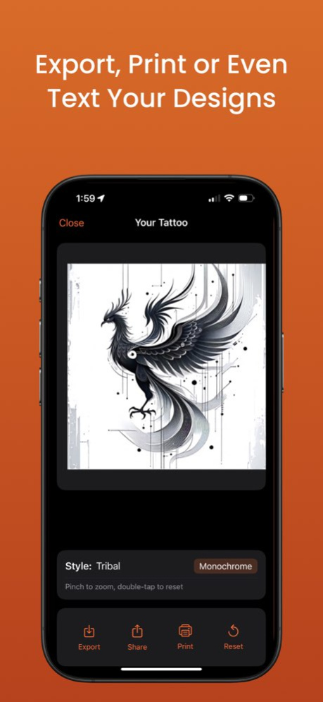 InkSoGood -AI Tattoo Generator 1.1 Screenshot