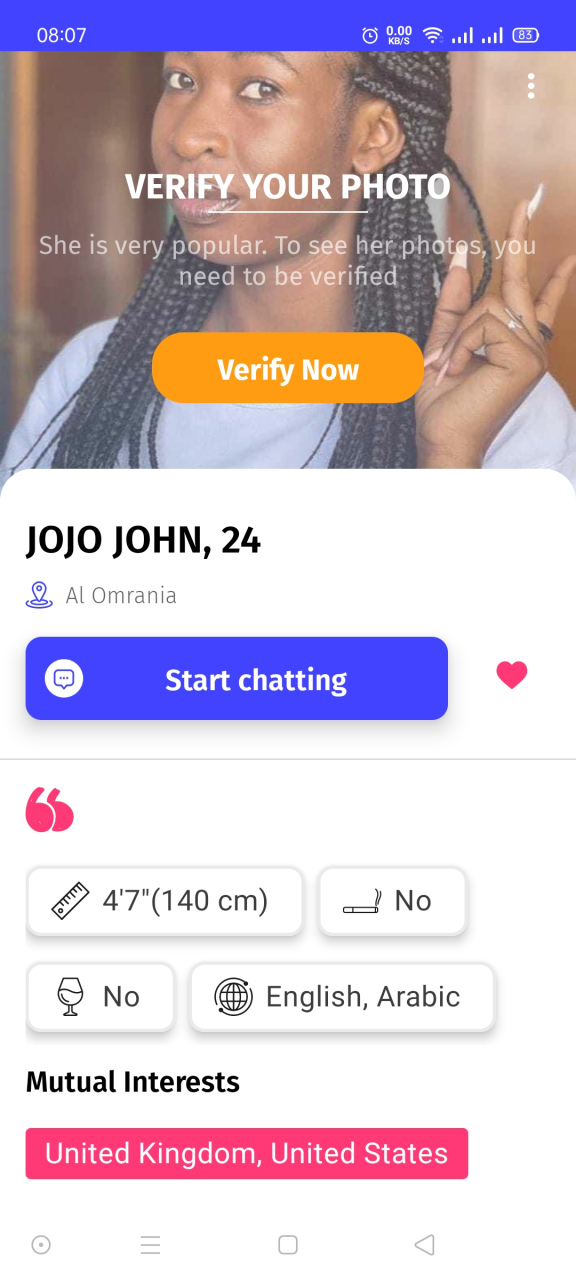 InMessage : Meet, Chat, Date 1.1 Screenshot