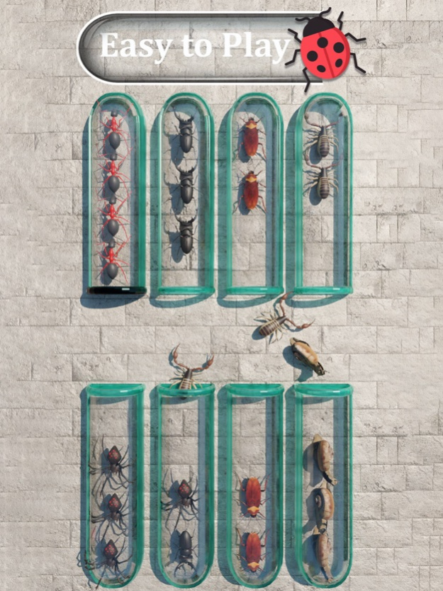 Insects Sort Puzzle Game 1.2 Screenshot