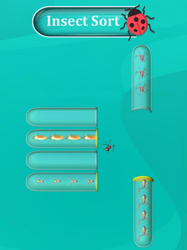 Insects Sort Puzzle Game 1.2 Screenshot