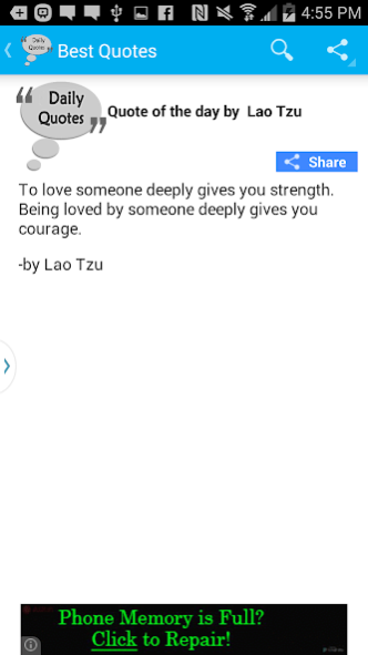 Daily Motivation Quotes 1.0 Screenshot