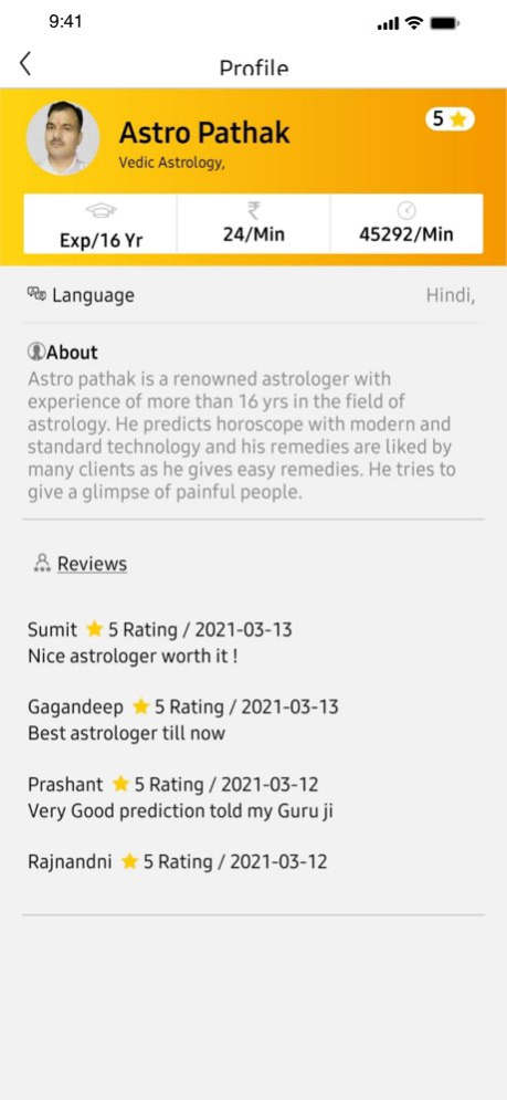 Insta Astro App for Astrologer 2.0.24 Screenshot