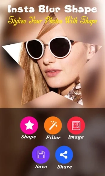 Insta Blur Shape 1.0 Screenshot