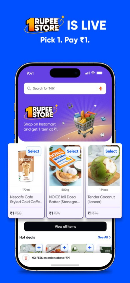 Instamart: Groceries & more 8.6.5 Screenshot