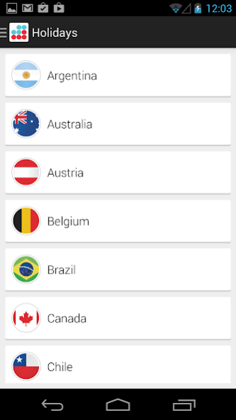 Interesting Calendars 1.3.1 Screenshot