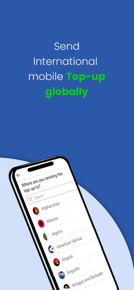 International Mobile Recharge 3.9 Screenshot